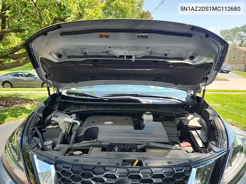 2021 Nissan Murano Platinum VIN: 5N1AZ2DS1MC112680 Lot: 40246626