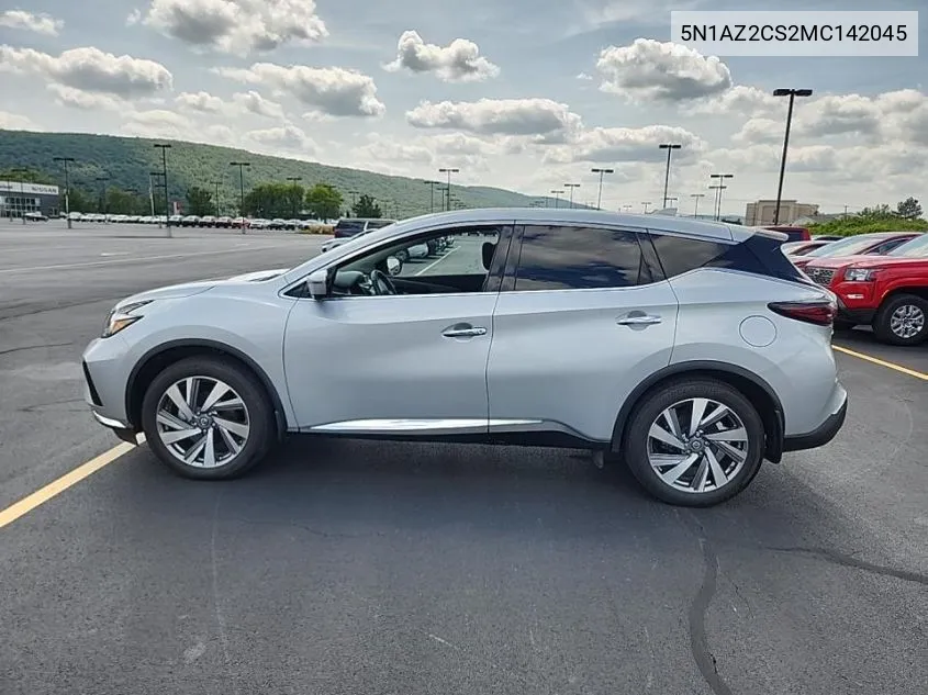 5N1AZ2CS2MC142045 2021 Nissan Murano Sl