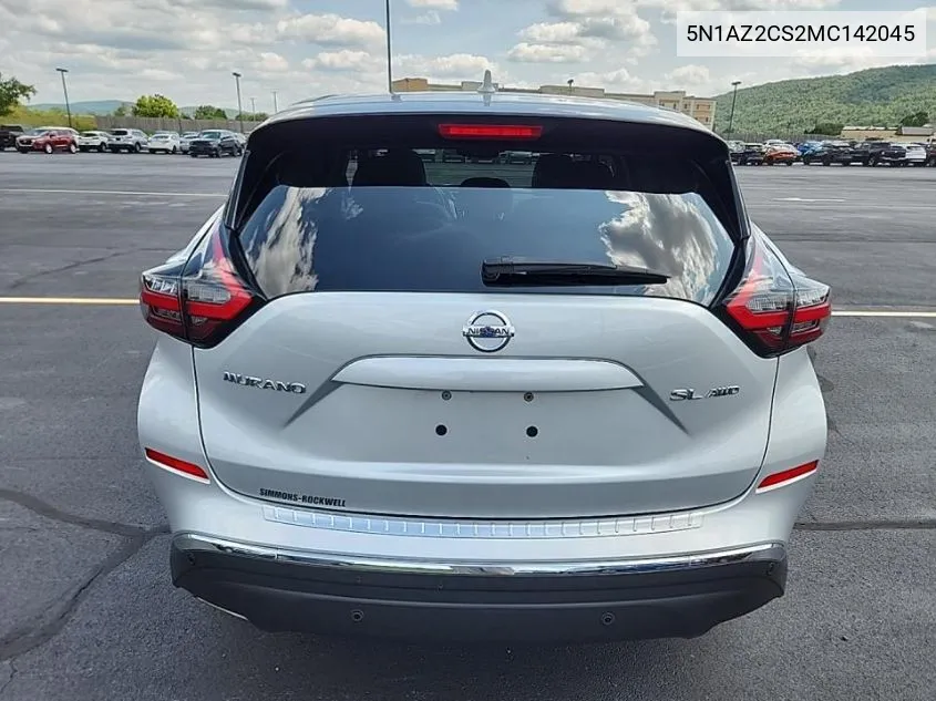 5N1AZ2CS2MC142045 2021 Nissan Murano Sl