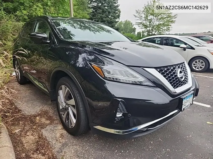 5N1AZ2CS6MC142629 2021 Nissan Murano Sl