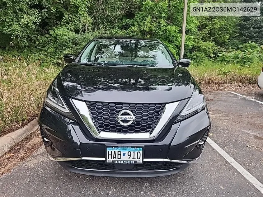 5N1AZ2CS6MC142629 2021 Nissan Murano Sl