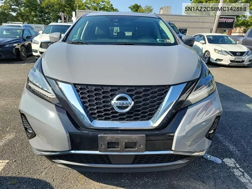 5N1AZ2CS8MC142888 2021 Nissan Murano Sl