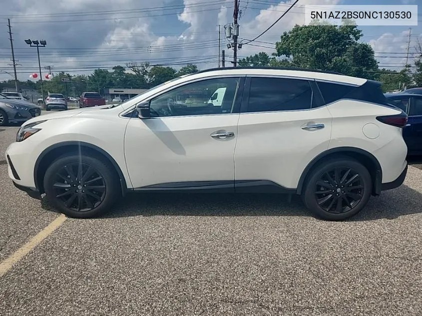 5N1AZ2BS0NC130530 2022 Nissan Murano Sv