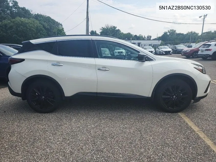 5N1AZ2BS0NC130530 2022 Nissan Murano Sv