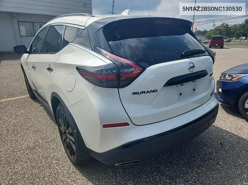 5N1AZ2BS0NC130530 2022 Nissan Murano Sv