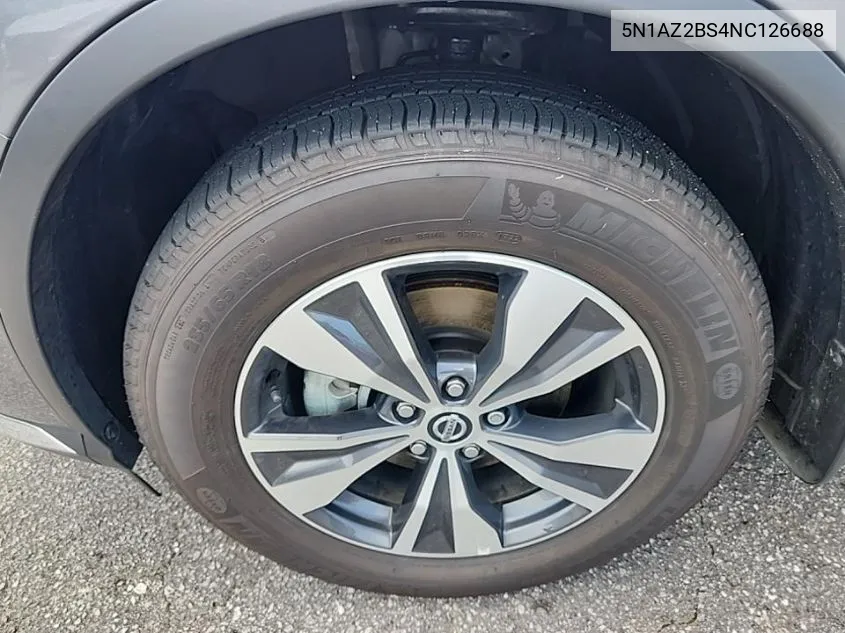 5N1AZ2BS4NC126688 2022 Nissan Murano Sv