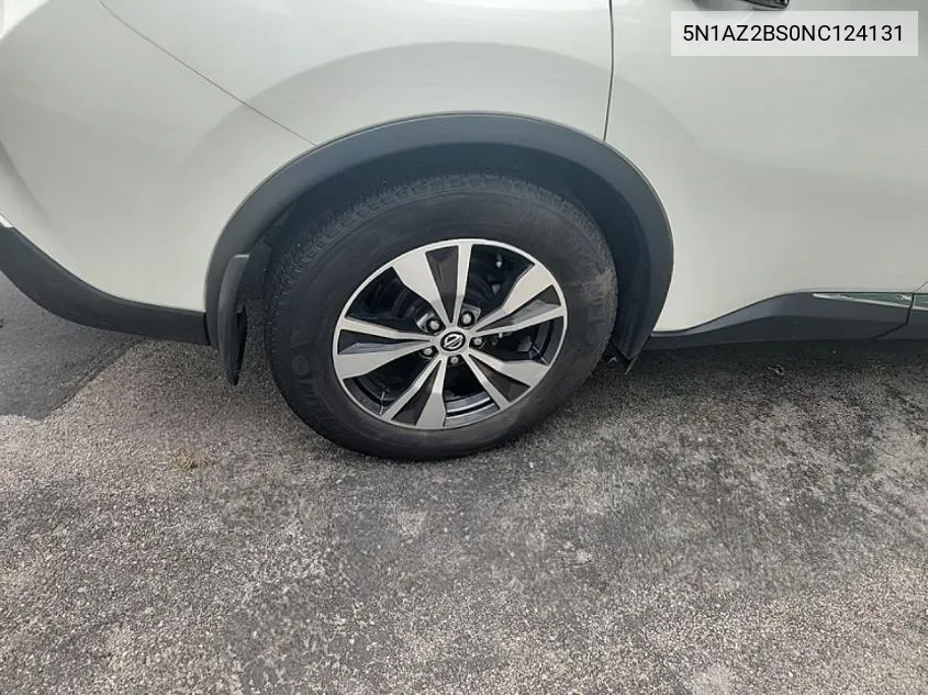 5N1AZ2BS0NC124131 2022 Nissan Murano Sv