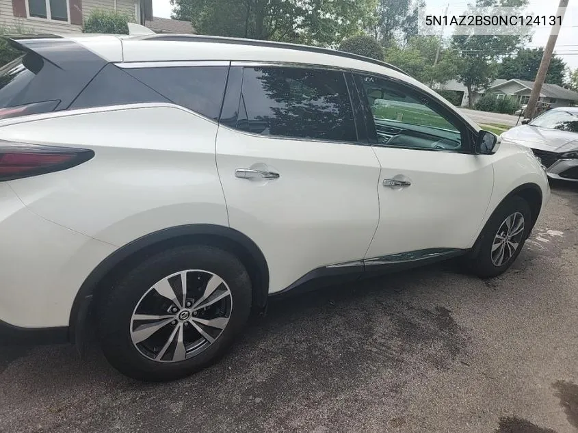 5N1AZ2BS0NC124131 2022 Nissan Murano Sv