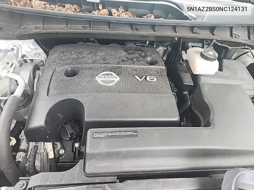 5N1AZ2BS0NC124131 2022 Nissan Murano Sv