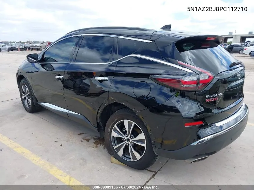 5N1AZ2BJ8PC112710 2023 Nissan Murano Sv Fwd