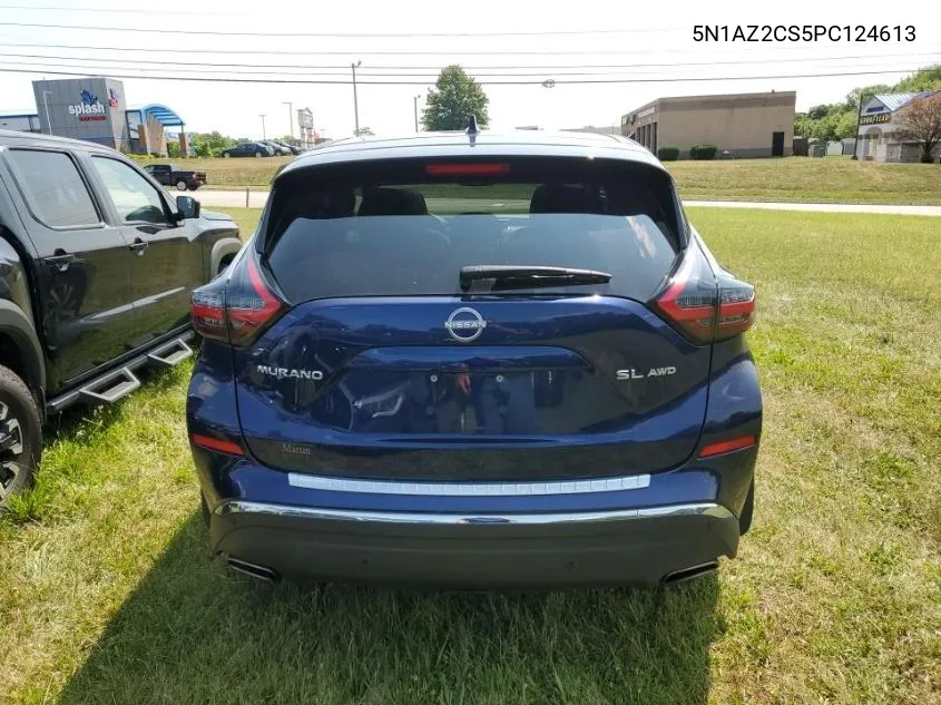 2023 Nissan Murano Sl VIN: 5N1AZ2CS5PC124613 Lot: 40036587