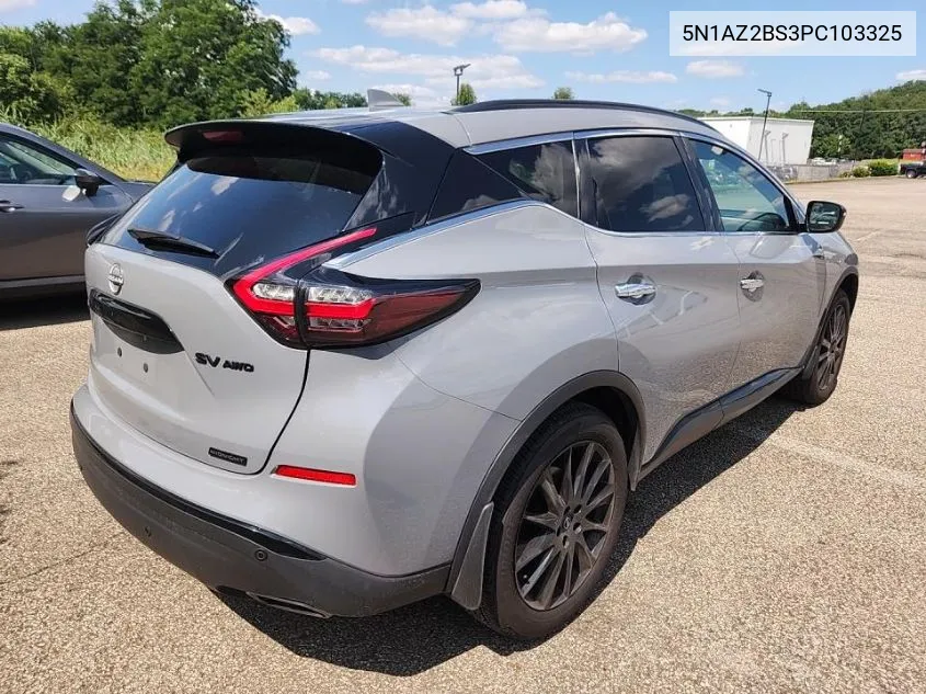 5N1AZ2BS3PC103325 2023 Nissan Murano Sv