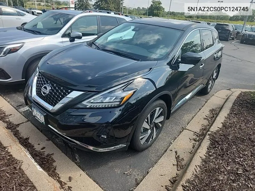 2023 Nissan Murano Sl VIN: 5N1AZ2CS0PC124745 Lot: 40036611