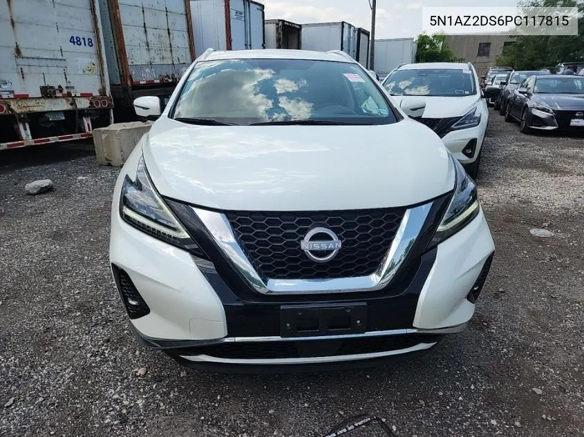 2023 Nissan Murano Platinum VIN: 5N1AZ2DS6PC117815 Lot: 40036640