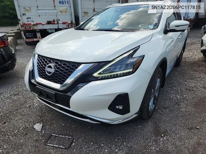 5N1AZ2DS6PC117815 2023 Nissan Murano Platinum