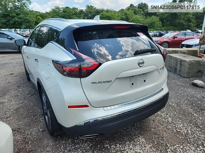 5N1AZ2DS6PC117815 2023 Nissan Murano Platinum