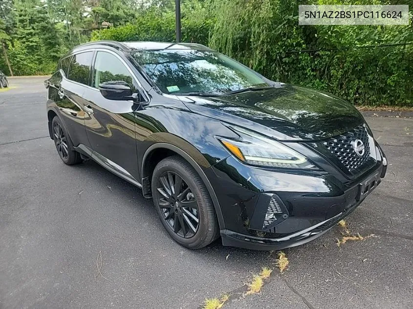 2023 Nissan Murano Sv VIN: 5N1AZ2BS1PC116624 Lot: 40049240