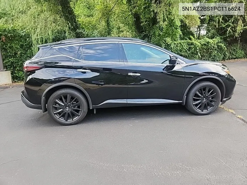 2023 Nissan Murano Sv VIN: 5N1AZ2BS1PC116624 Lot: 40049240