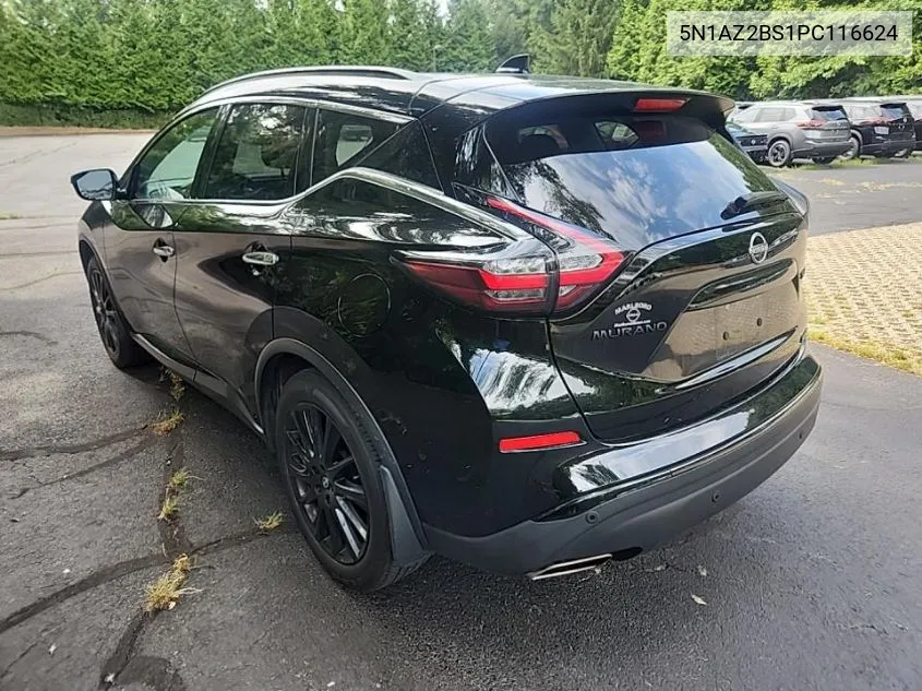 2023 Nissan Murano Sv VIN: 5N1AZ2BS1PC116624 Lot: 40049240