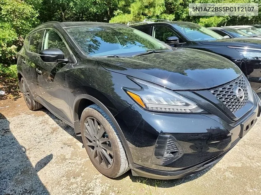 2023 Nissan Murano Sv VIN: 5N1AZ2BS5PC112107 Lot: 40049241