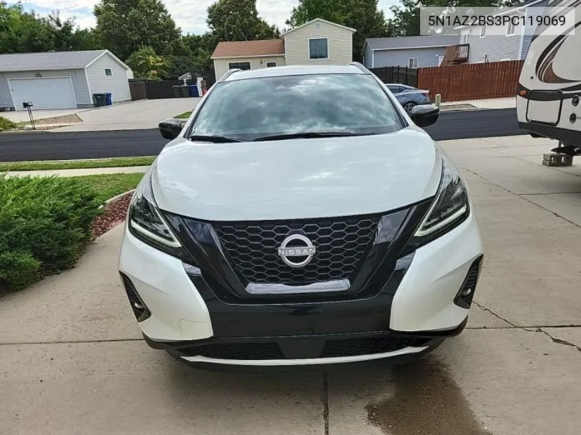 2023 Nissan Murano Sv VIN: 5N1AZ2BS3PC119069 Lot: 40049261