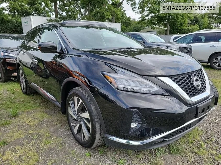 2023 Nissan Murano Sl VIN: 5N1AZ2CS7PC107585 Lot: 40049307