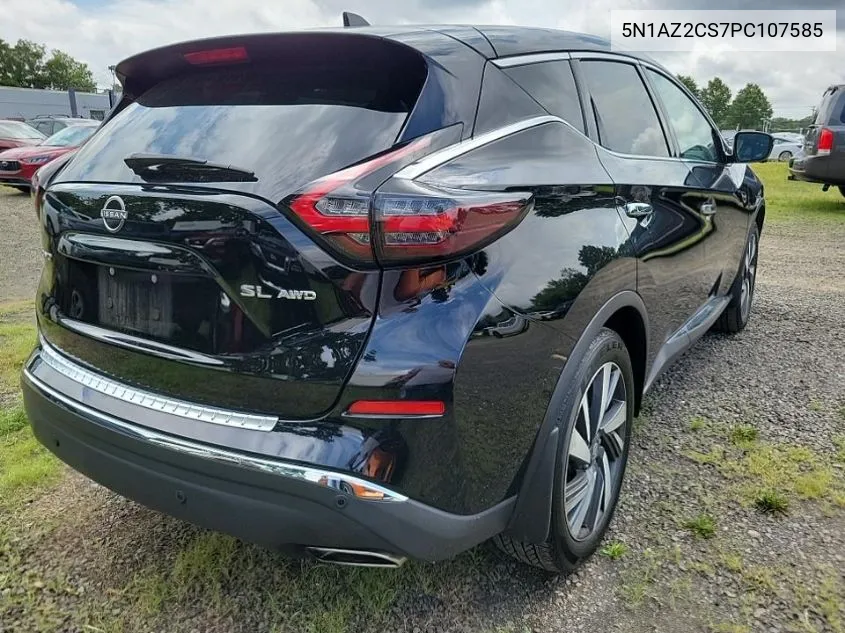 2023 Nissan Murano Sl VIN: 5N1AZ2CS7PC107585 Lot: 40049307