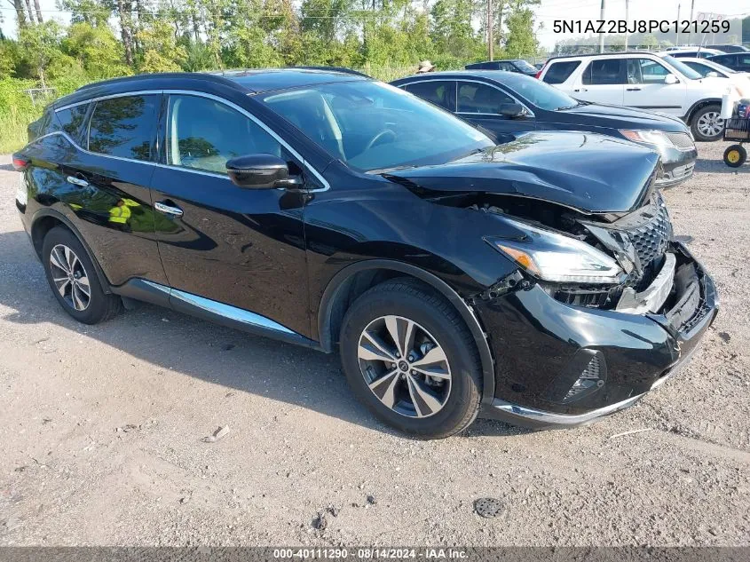 5N1AZ2BJ8PC121259 2023 Nissan Murano Sv Fwd