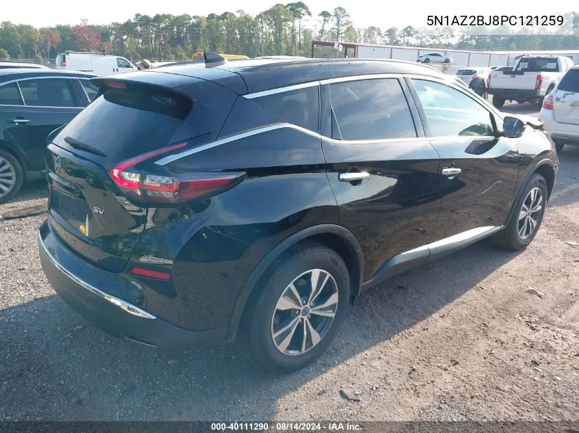 5N1AZ2BJ8PC121259 2023 Nissan Murano Sv Fwd