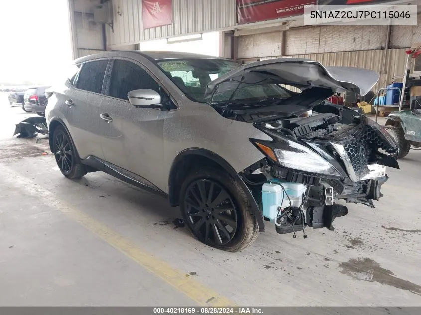 5N1AZ2CJ7PC115046 2023 Nissan Murano Sl Fwd