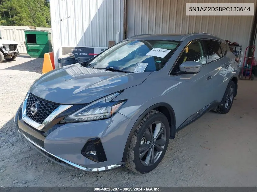 2023 Nissan Murano Platinum Intelligent Awd VIN: 5N1AZ2DS8PC133644 Lot: 40225207