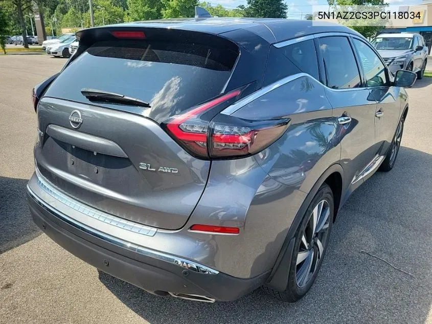 5N1AZ2CS3PC118034 2023 Nissan Murano Sl