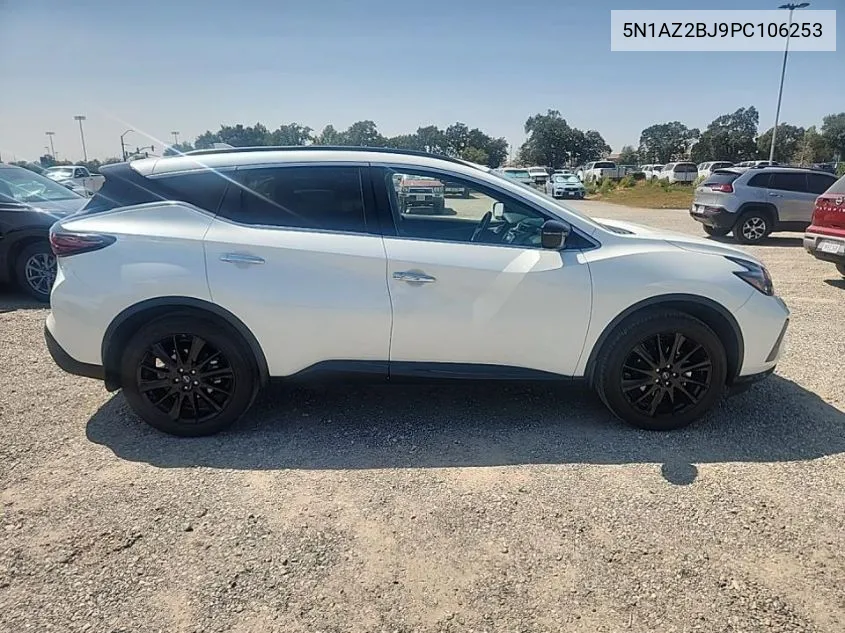 2023 Nissan Murano Sv VIN: 5N1AZ2BJ9PC106253 Lot: 40225403