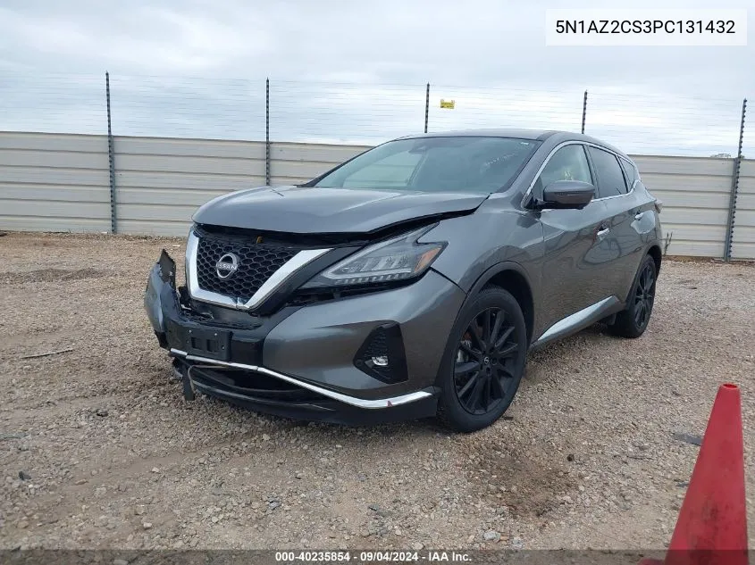 5N1AZ2CS3PC131432 2023 Nissan Murano Sl Intelligent Awd