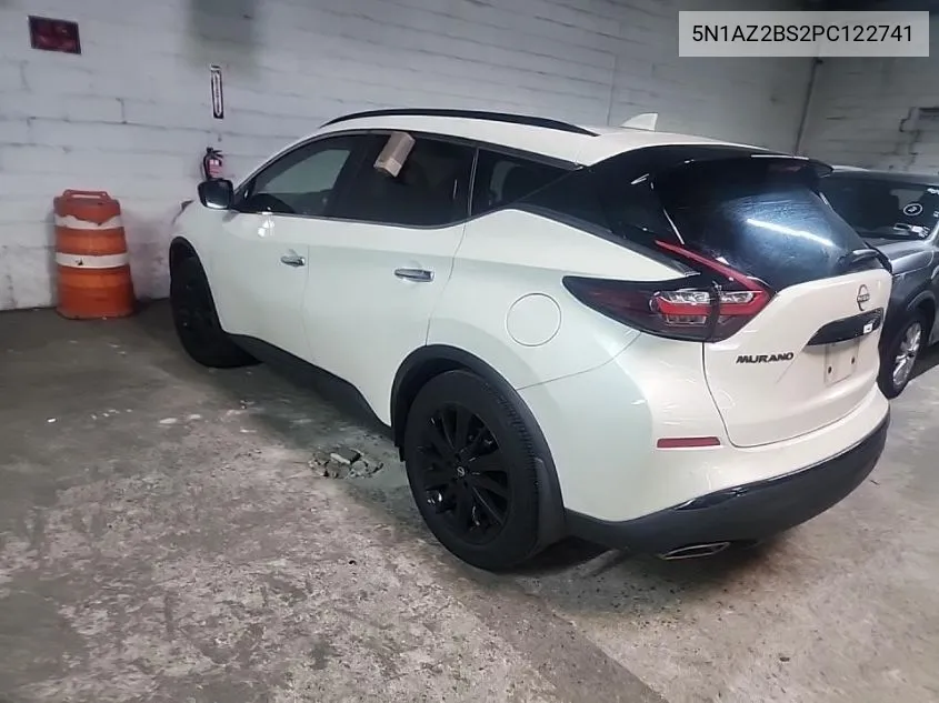 2023 Nissan Murano Sv VIN: 5N1AZ2BS2PC122741 Lot: 40236078