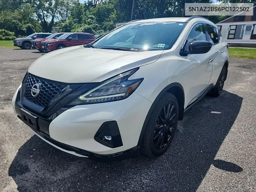 2023 Nissan Murano Sv VIN: 5N1AZ2BS6PC122502 Lot: 40246826