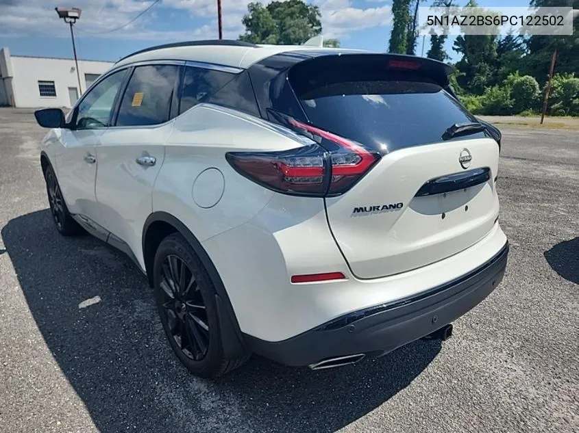 5N1AZ2BS6PC122502 2023 Nissan Murano Sv