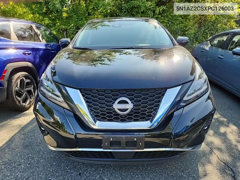 2023 Nissan Murano Sl VIN: 5N1AZ2CSXPC126003 Lot: 40257035