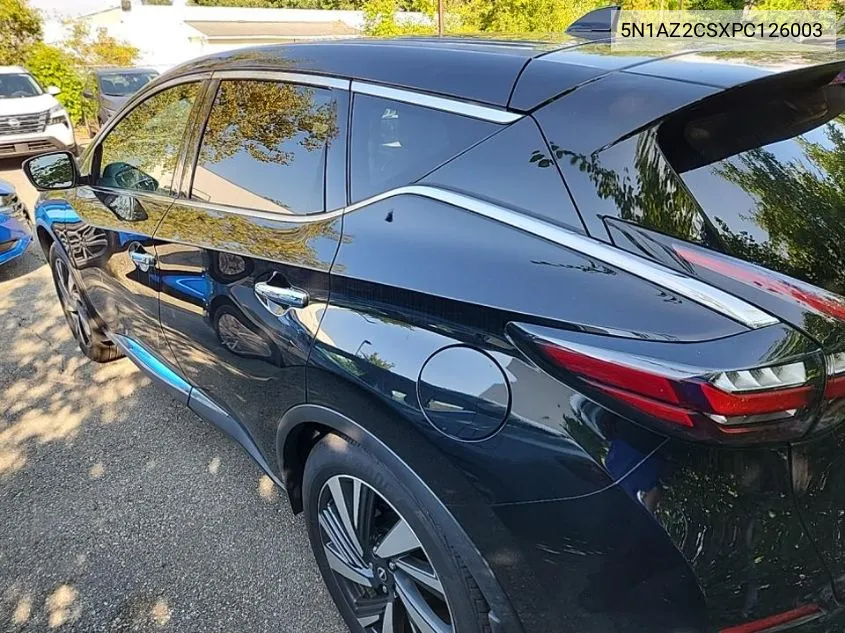 2023 Nissan Murano Sl VIN: 5N1AZ2CSXPC126003 Lot: 40257035