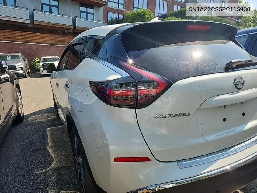 2023 Nissan Murano Sl VIN: 5N1AZ2CS5PC115930 Lot: 40257093