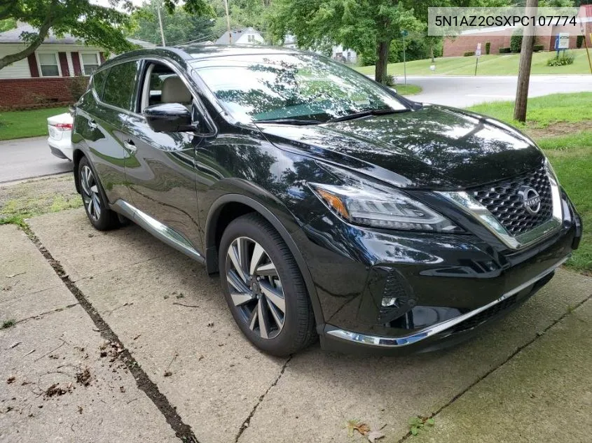 2023 Nissan Murano Sl VIN: 5N1AZ2CSXPC107774 Lot: 40257110