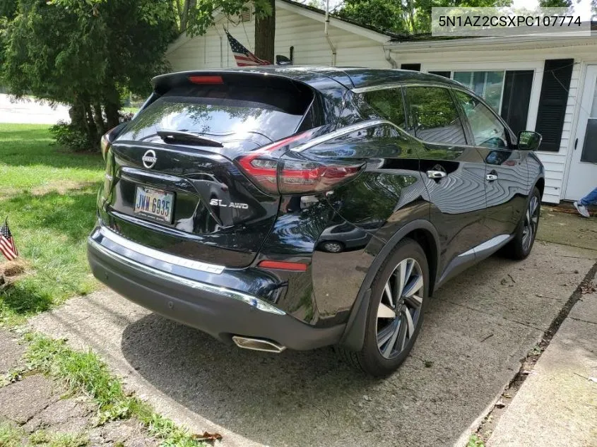 2023 Nissan Murano Sl VIN: 5N1AZ2CSXPC107774 Lot: 40257110