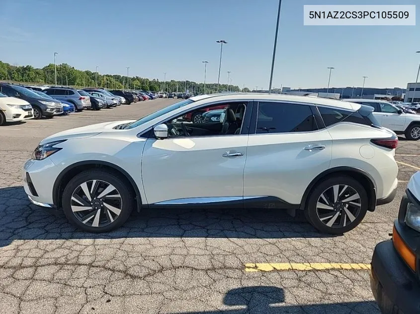 2023 Nissan Murano Sl VIN: 5N1AZ2CS3PC105509 Lot: 40260810