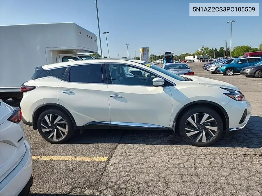 2023 Nissan Murano Sl VIN: 5N1AZ2CS3PC105509 Lot: 40260810