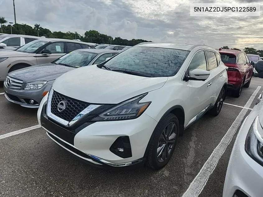 2023 Nissan Murano Platinum VIN: 5N1AZ2DJ5PC122589 Lot: 40260831