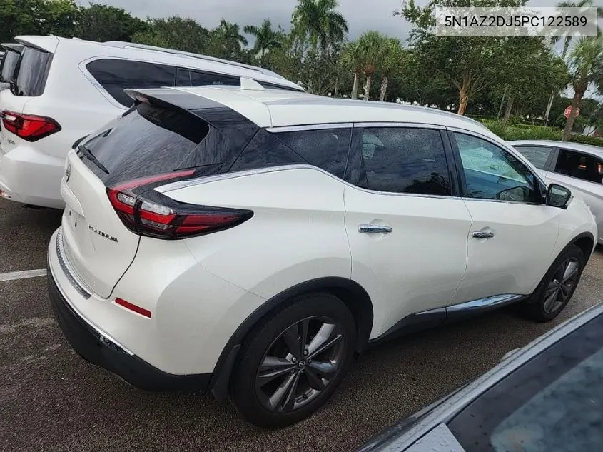 2023 Nissan Murano Platinum VIN: 5N1AZ2DJ5PC122589 Lot: 40260831