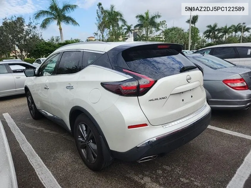 5N1AZ2DJ5PC122589 2023 Nissan Murano Platinum