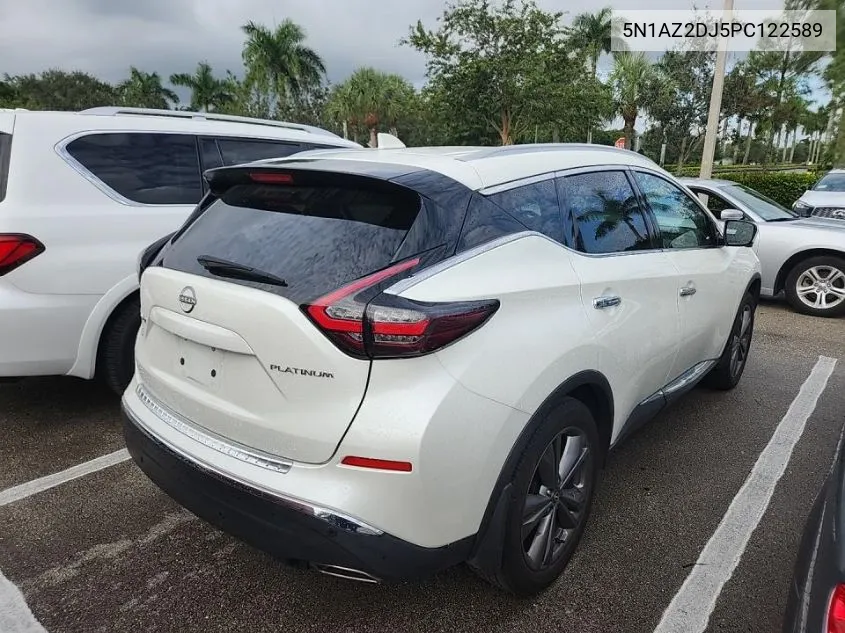 5N1AZ2DJ5PC122589 2023 Nissan Murano Platinum