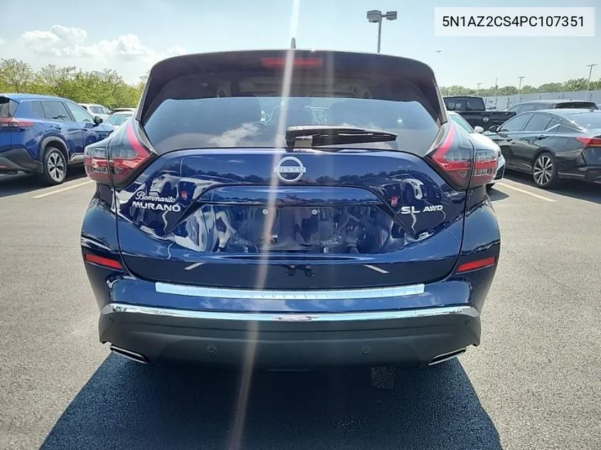 2023 Nissan Murano Sl VIN: 5N1AZ2CS4PC107351 Lot: 40260927