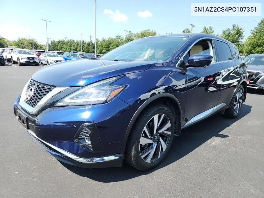 2023 Nissan Murano Sl VIN: 5N1AZ2CS4PC107351 Lot: 40260927